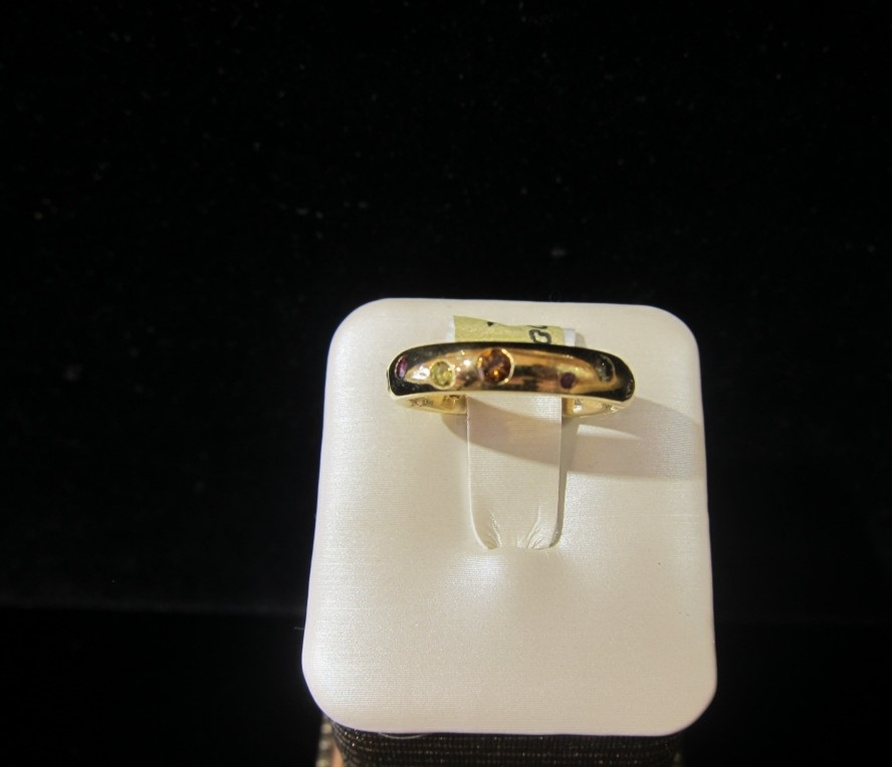 18k Yellow Gold Diamond Ring