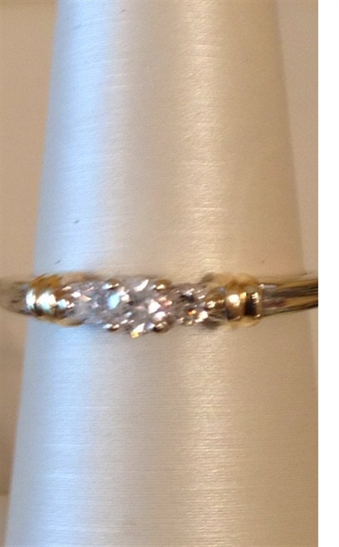 14k Yellow Gold Diamond Ring
