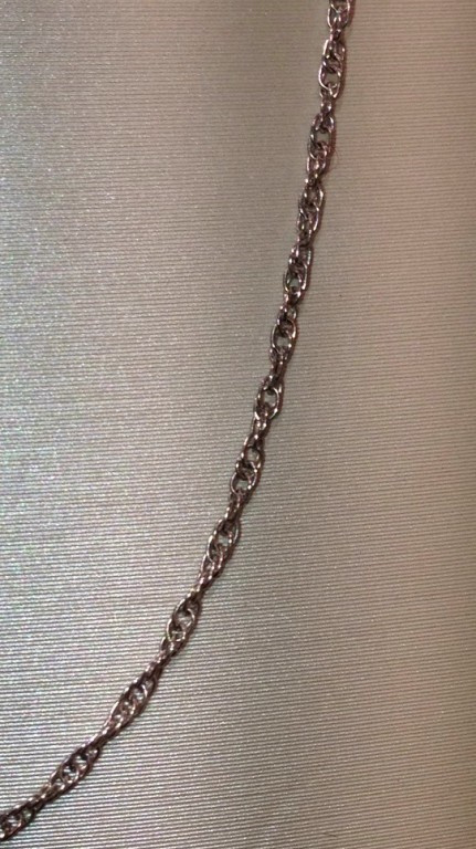 14k White Gold Necklace