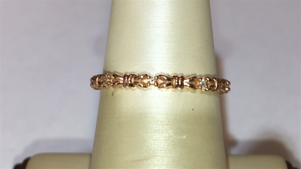 14k White Gold Diamond Ring