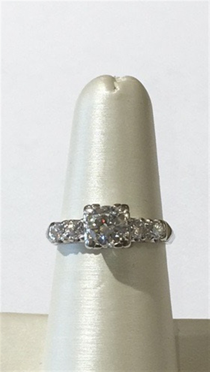 Platinum Diamond Ring