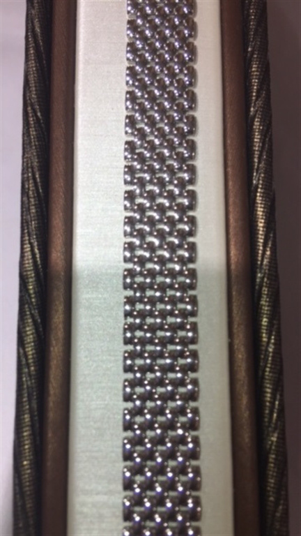14k White Gold Bracelet
