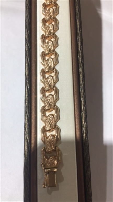 14k Rose Gold Bracelet
