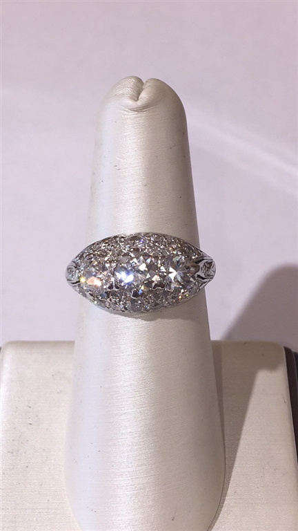 Platinum Diamond Ring