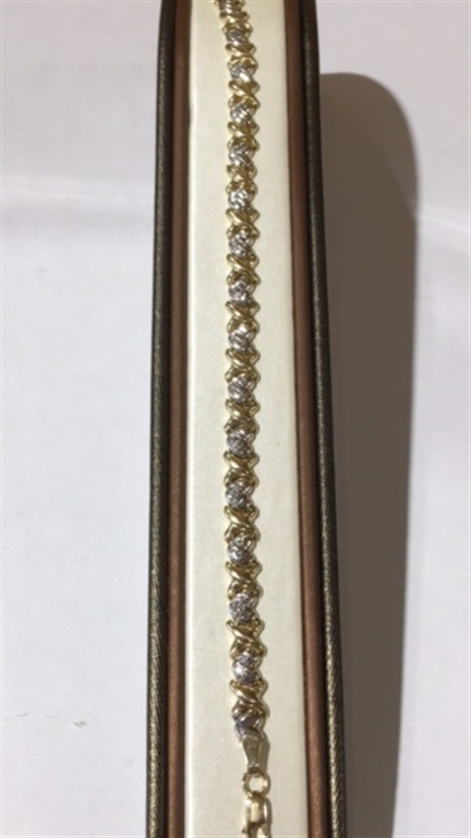 14k Two-Tone Gold Bracelet