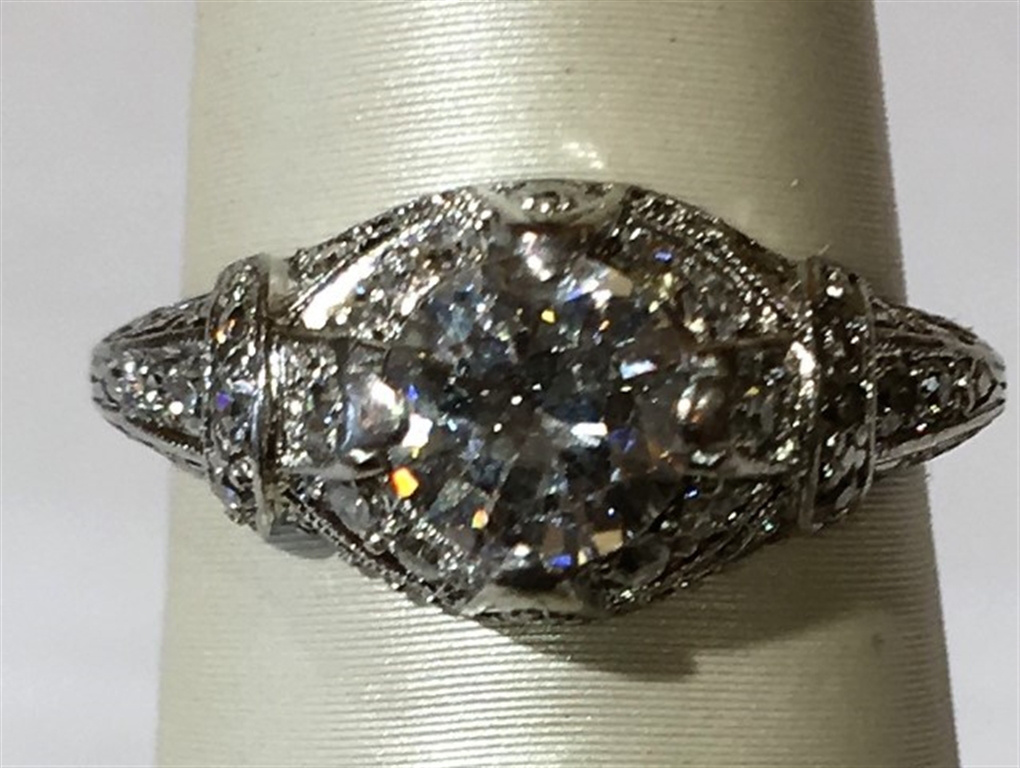 Platinum Diamond Ring