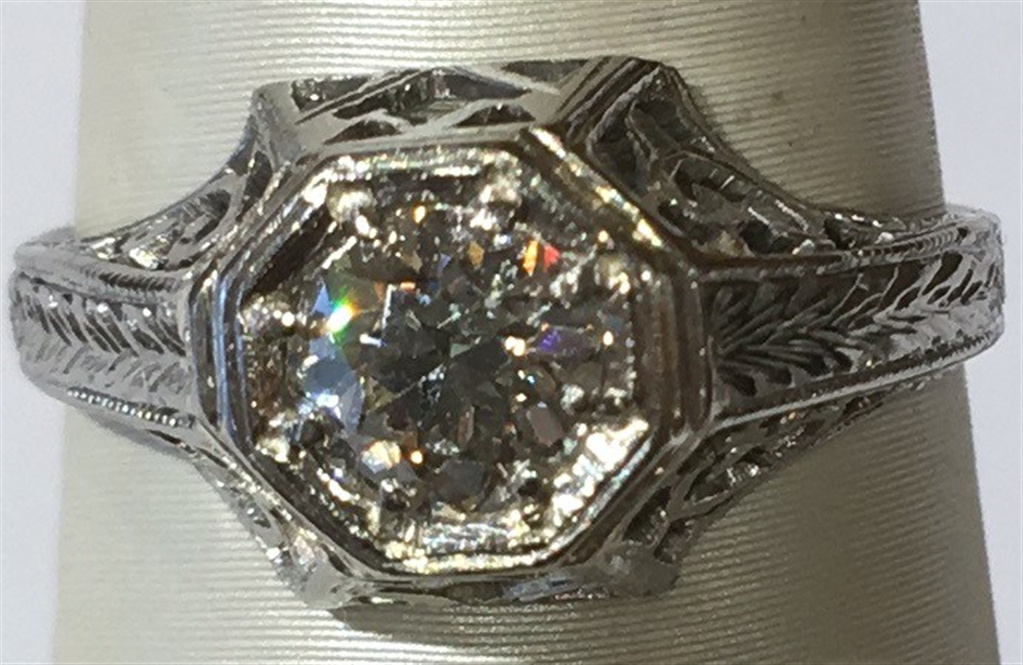 Platinum Diamond Ring