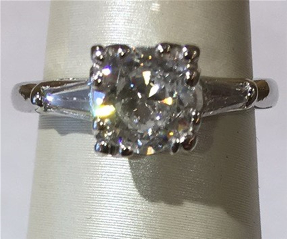 Platinum Diamond Ring