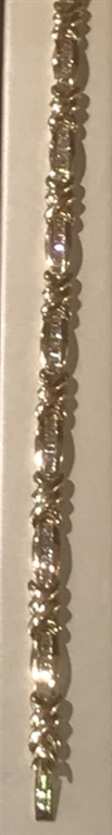 14k Yellow Gold Diamond Bracelet