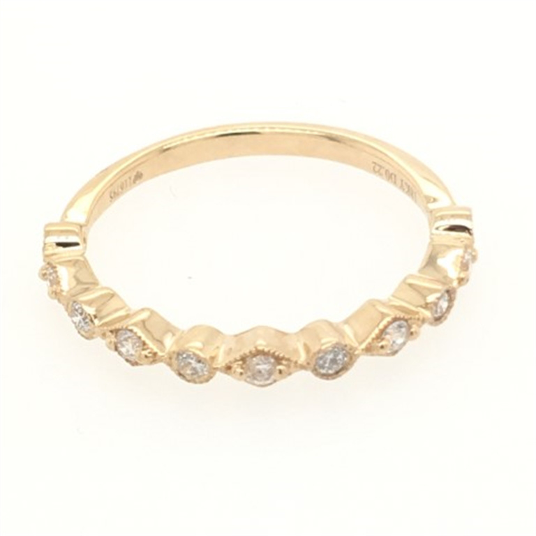 18k Yellow Gold Diamond Ring