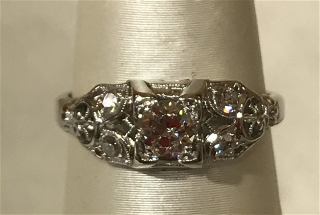 Platinum Diamond Ring