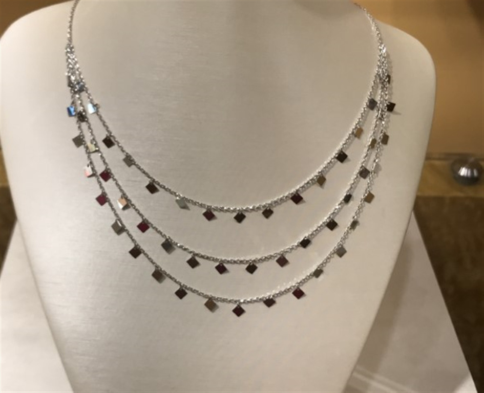 14k White Gold Necklace