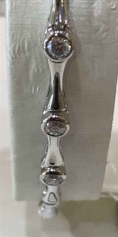 14k White Gold Diamond Bracelet