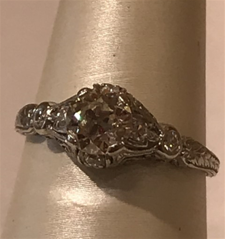 Platinum Diamond Ring