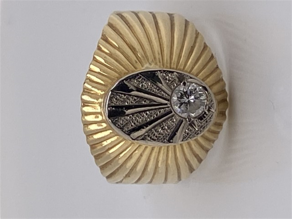 14k Gold Diamond Ring