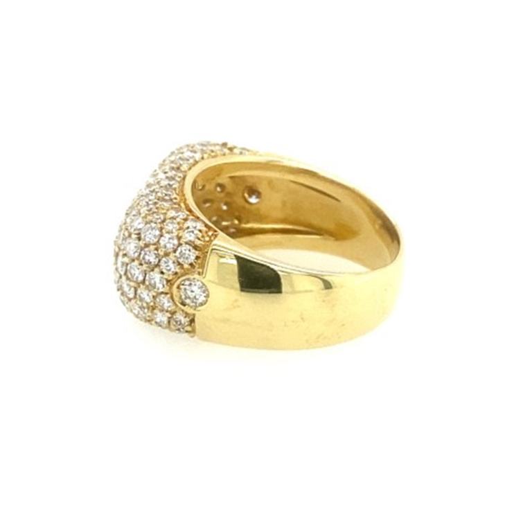 18k Yellow Gold Diamond Ring