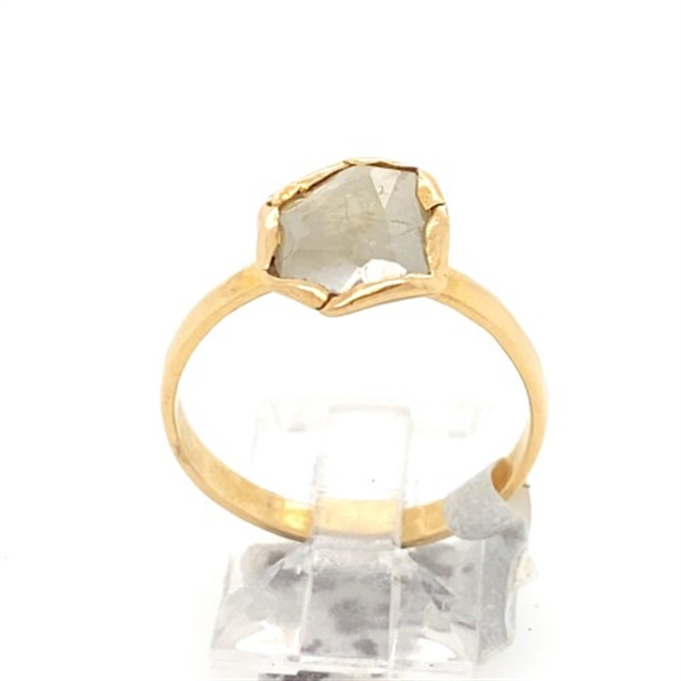 14k Yellow Gold Diamond Ring