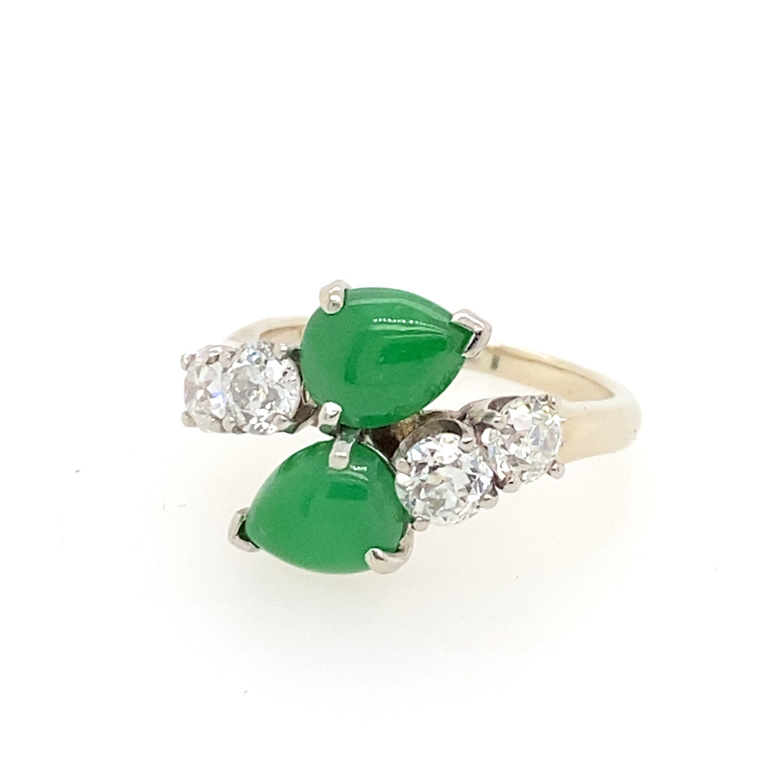 14k White Gold Diamond Ring
