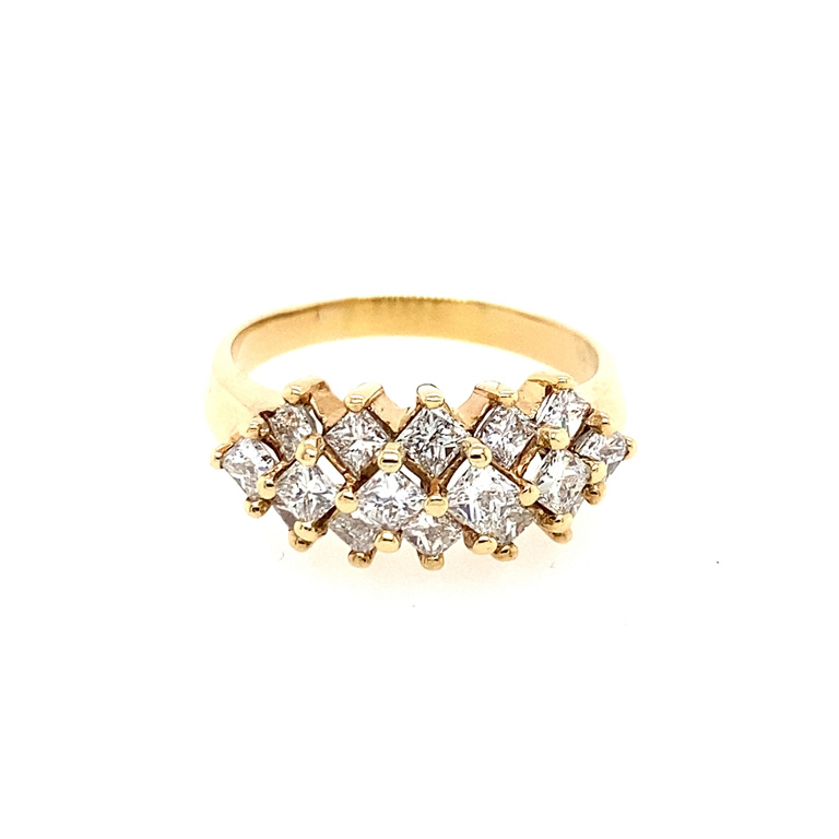 14k Yellow Gold Diamond Ring