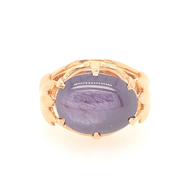 14k Rose Gold Ruby Ring