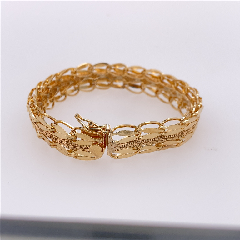 14k Yellow Gold Bracelet