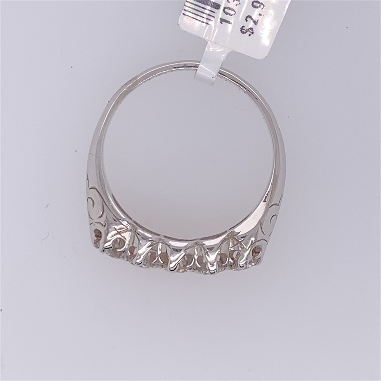 14k White Gold Diamond Ring