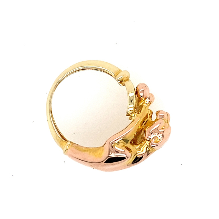 14k Yellow & Rose Gold Ring