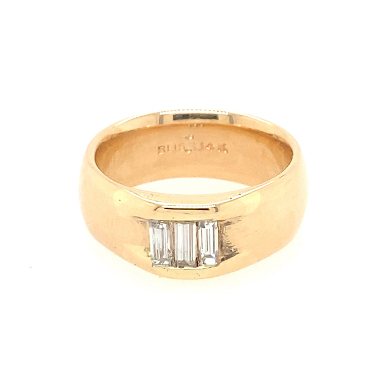 14k Yellow Gold Diamond Ring