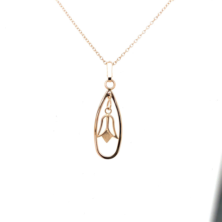 14k Rose Gold Necklace