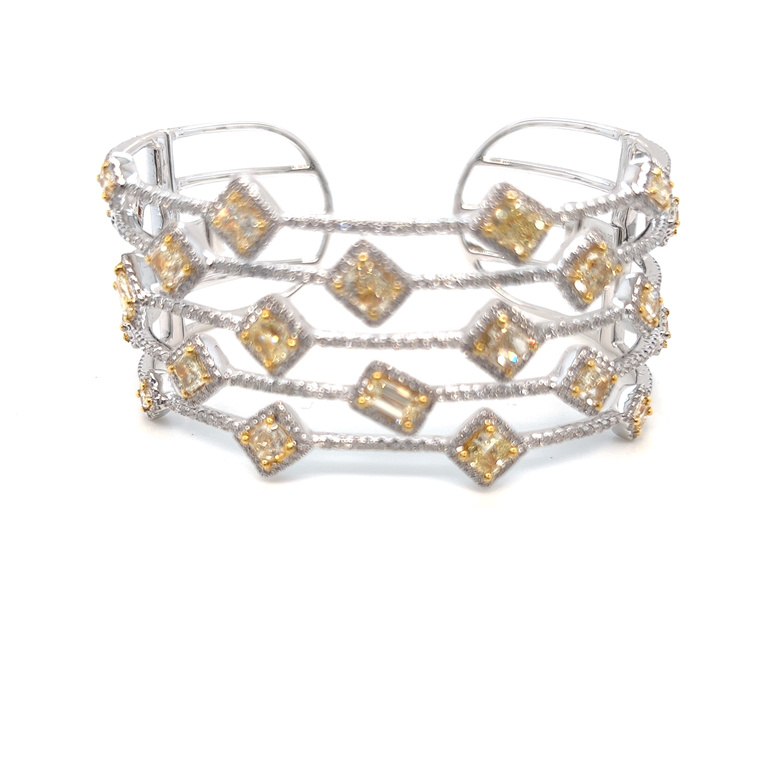 18k Gold Diamond Bracelet