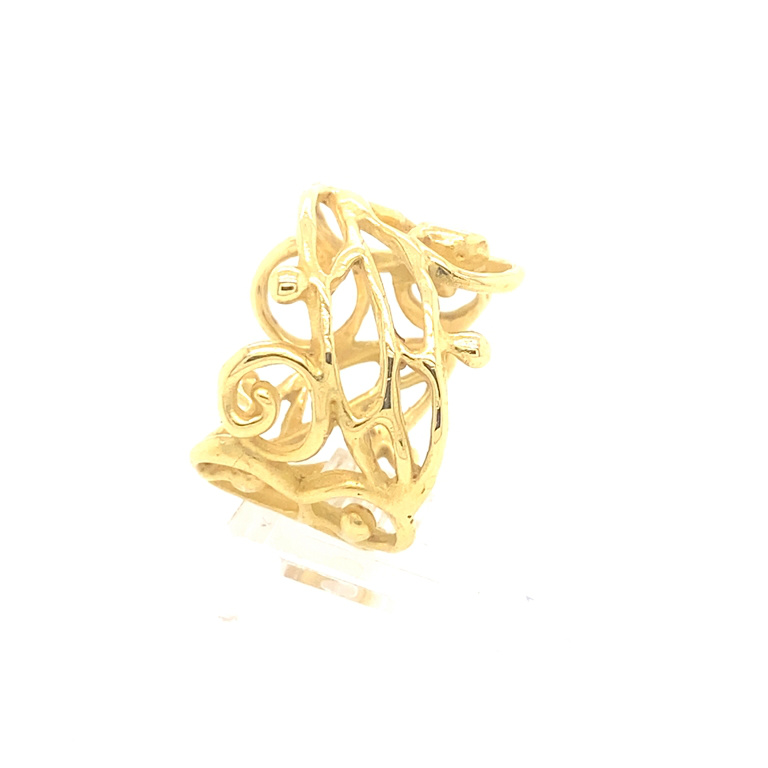 18k Yellow Gold Ring