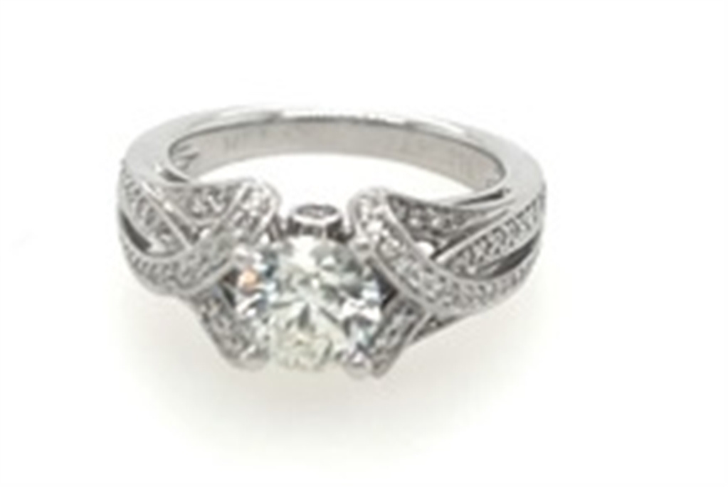 14k White Gold Ring