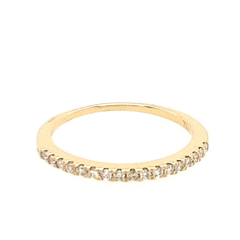 14k Yellow Gold Diamond Ring