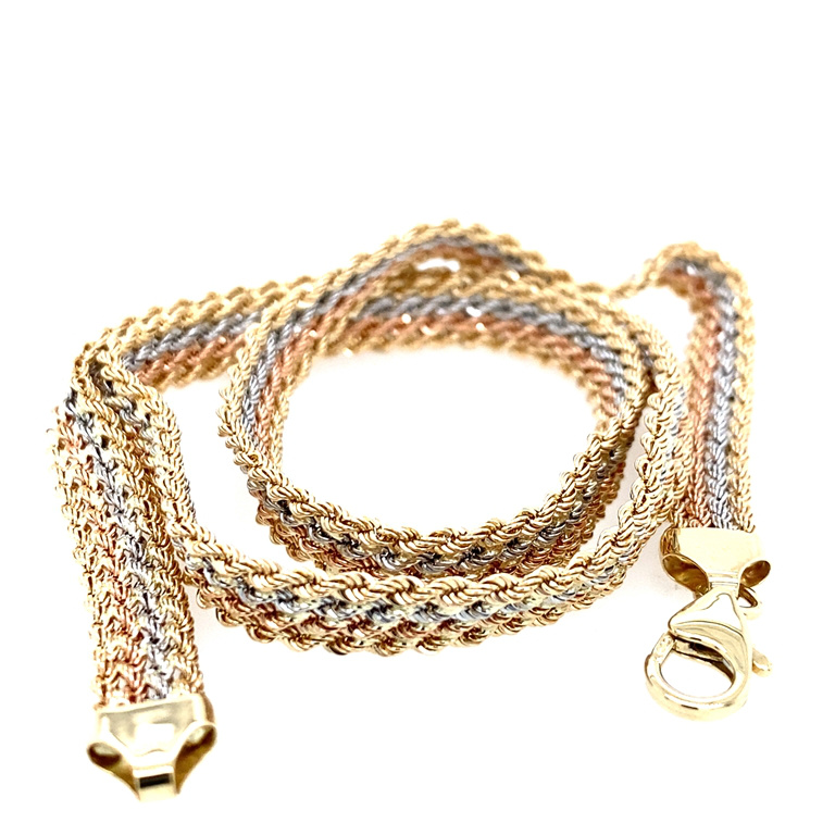 14k Two-Tone Gold Necklace