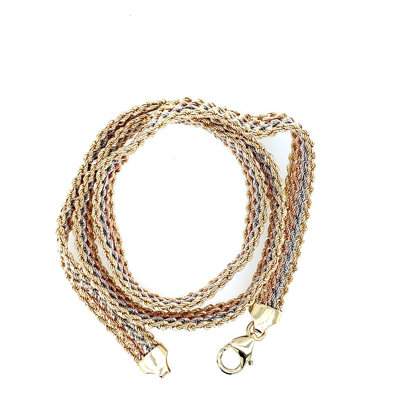 14k Two-Tone Gold Bracelet