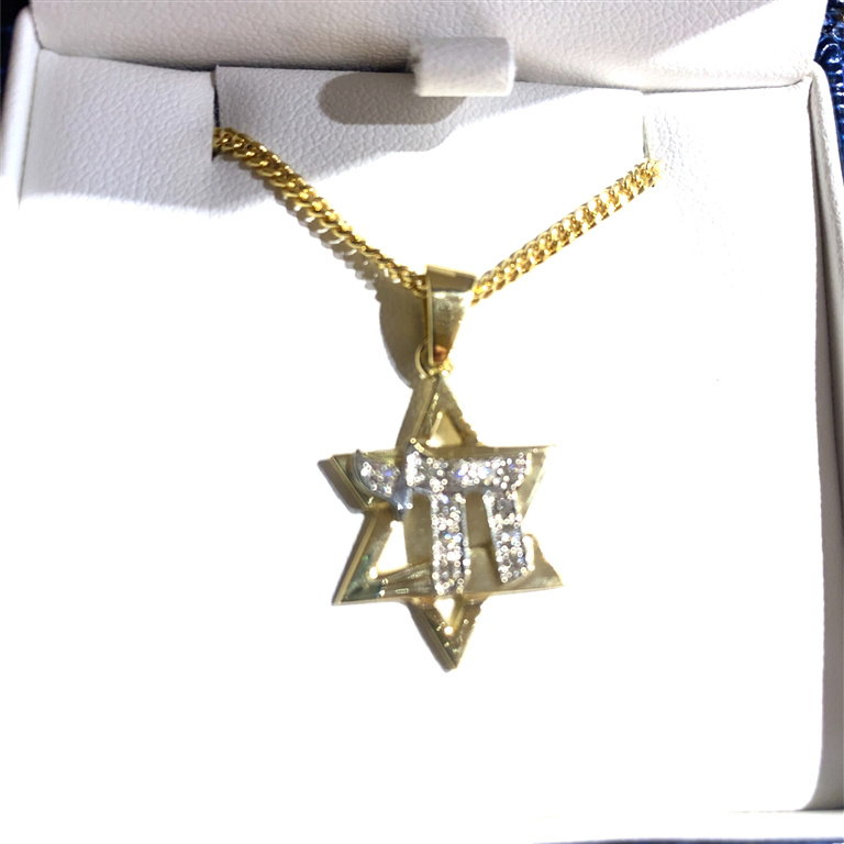 18k Yellow Gold Diamond Necklace