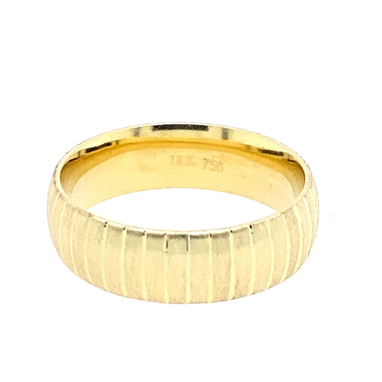 18k Yellow Gold Ring