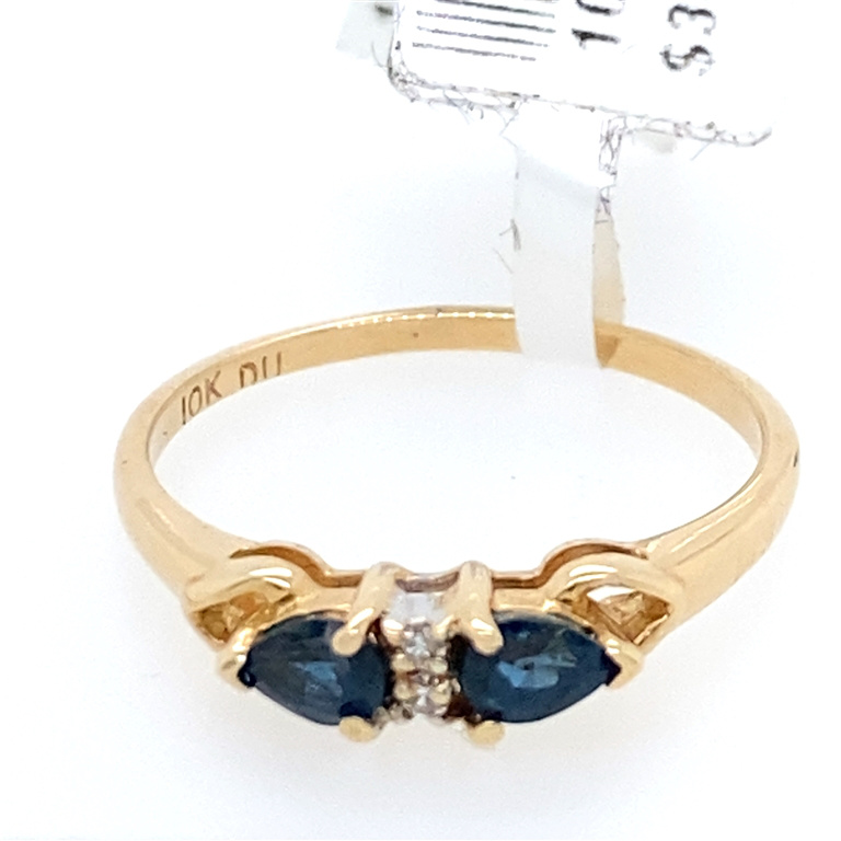 Diamond & Sapphire Ring