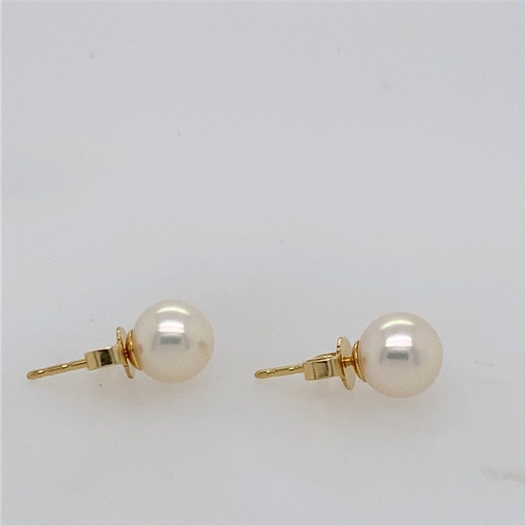 14k Rose Gold Pearl Ring