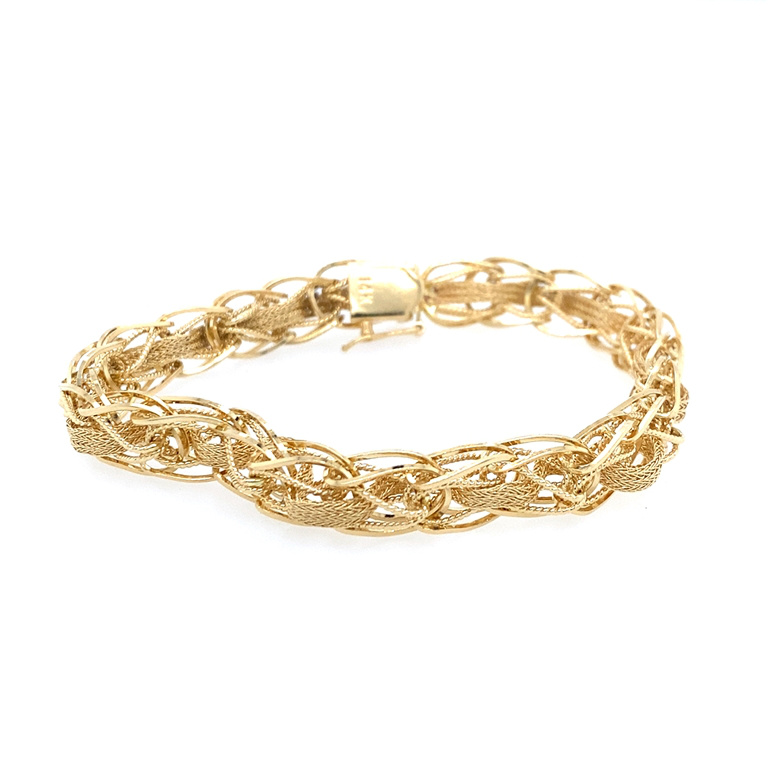 14k Yellow Gold Bracelet