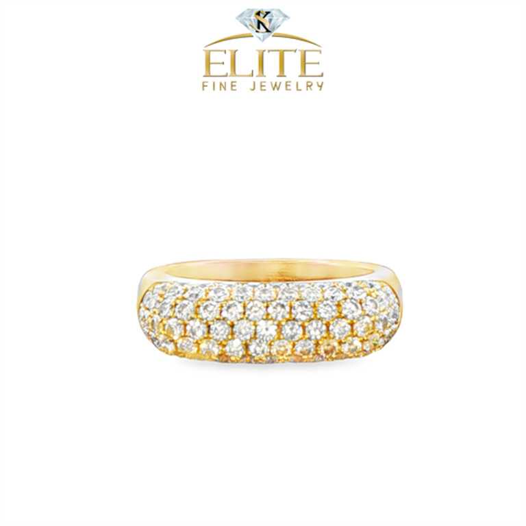 18k Yellow Gold Diamond Ring